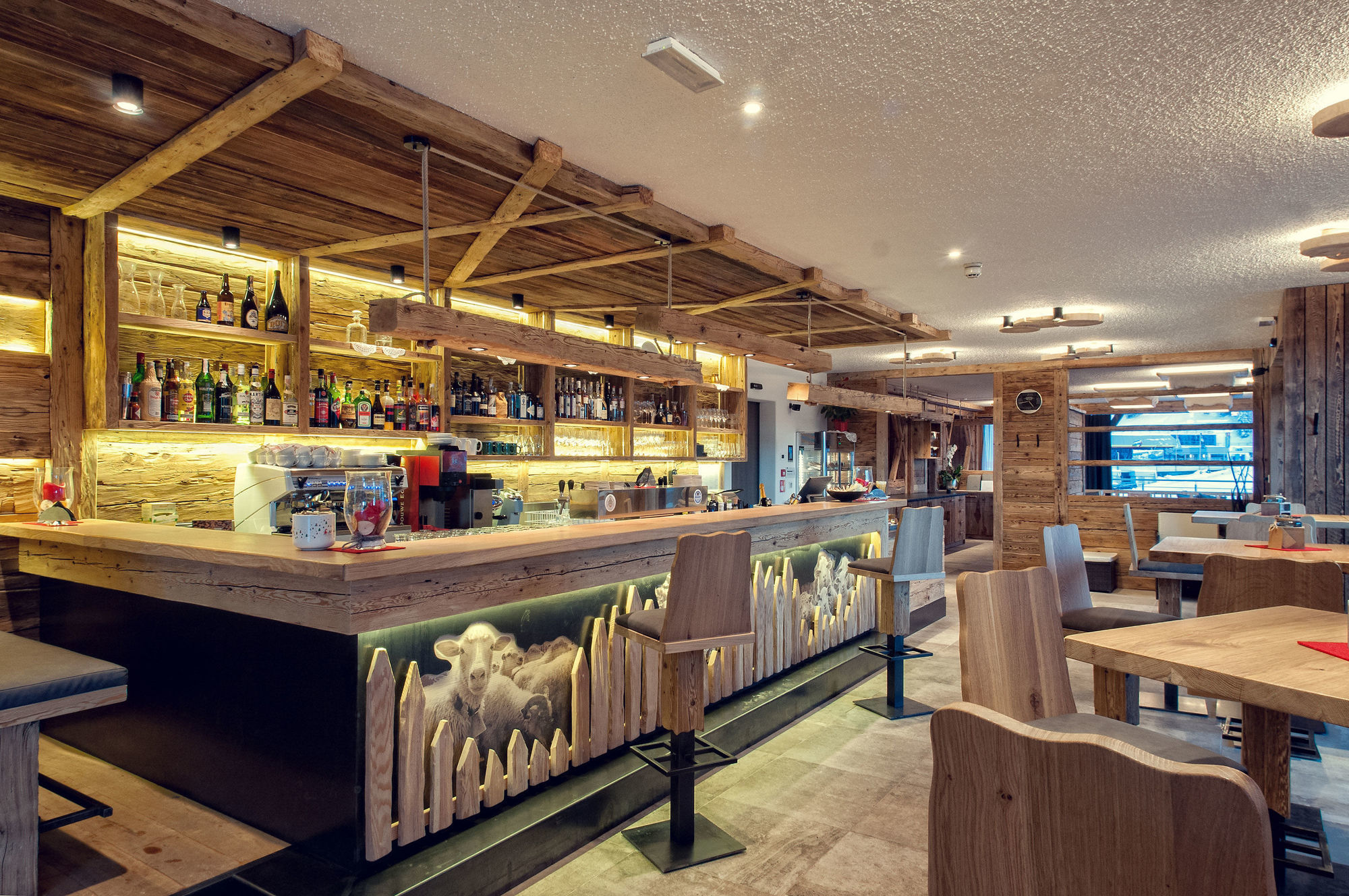 Alpine Hotel Gran Foda' San Vigilio Di Marebbe Ristorante foto