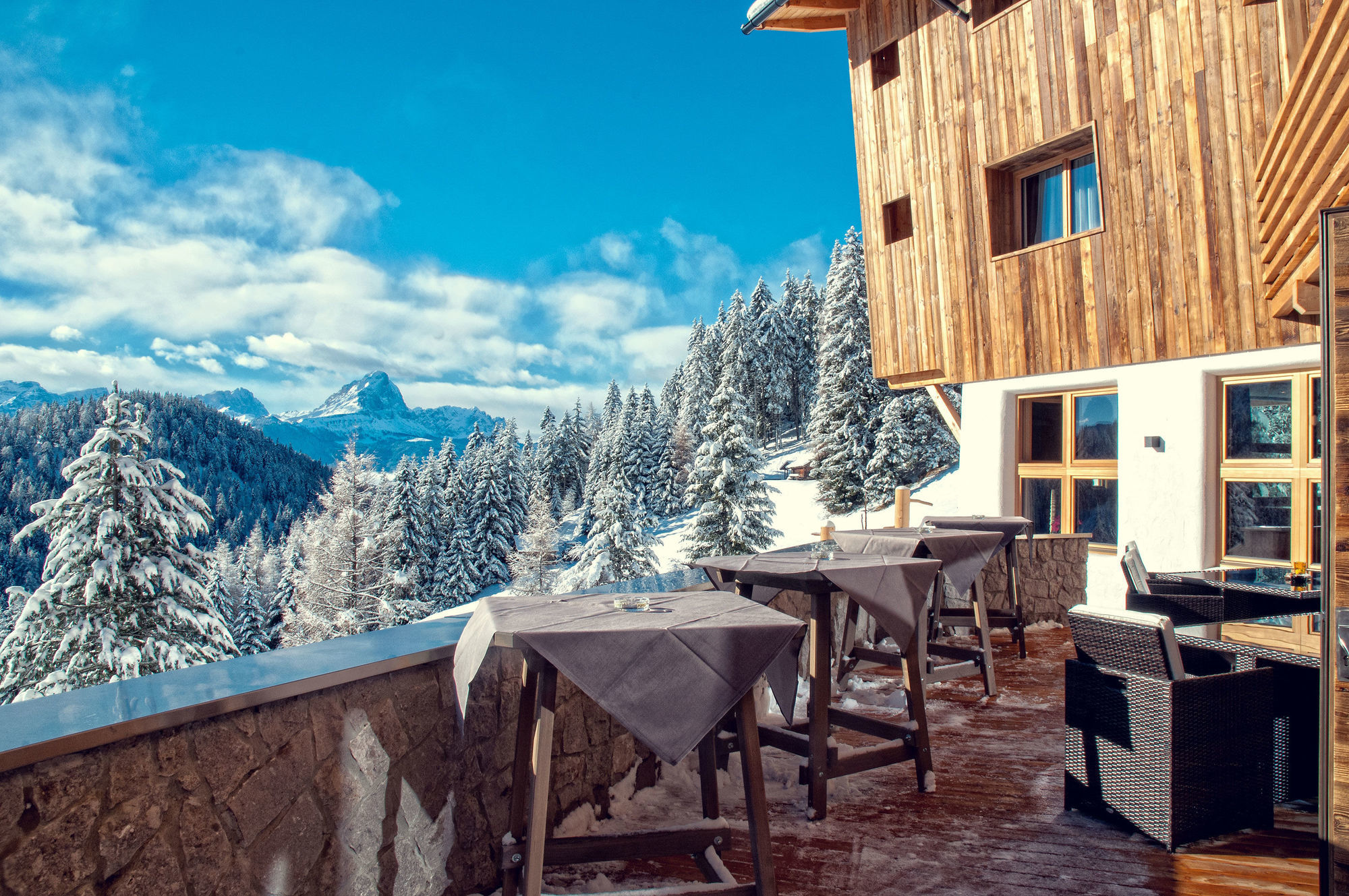 Alpine Hotel Gran Foda' San Vigilio Di Marebbe Ristorante foto