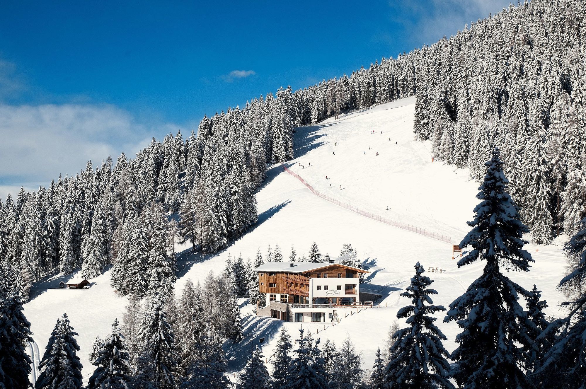 Alpine Hotel Gran Foda' San Vigilio Di Marebbe Esterno foto